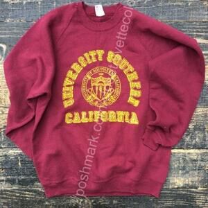 Usc Trojans Pullover Sweatshirt University Of Southern